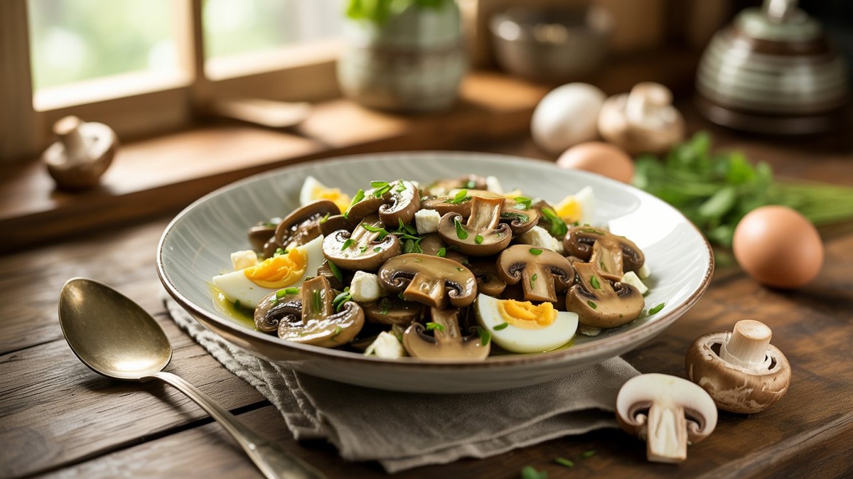 Грибной салат