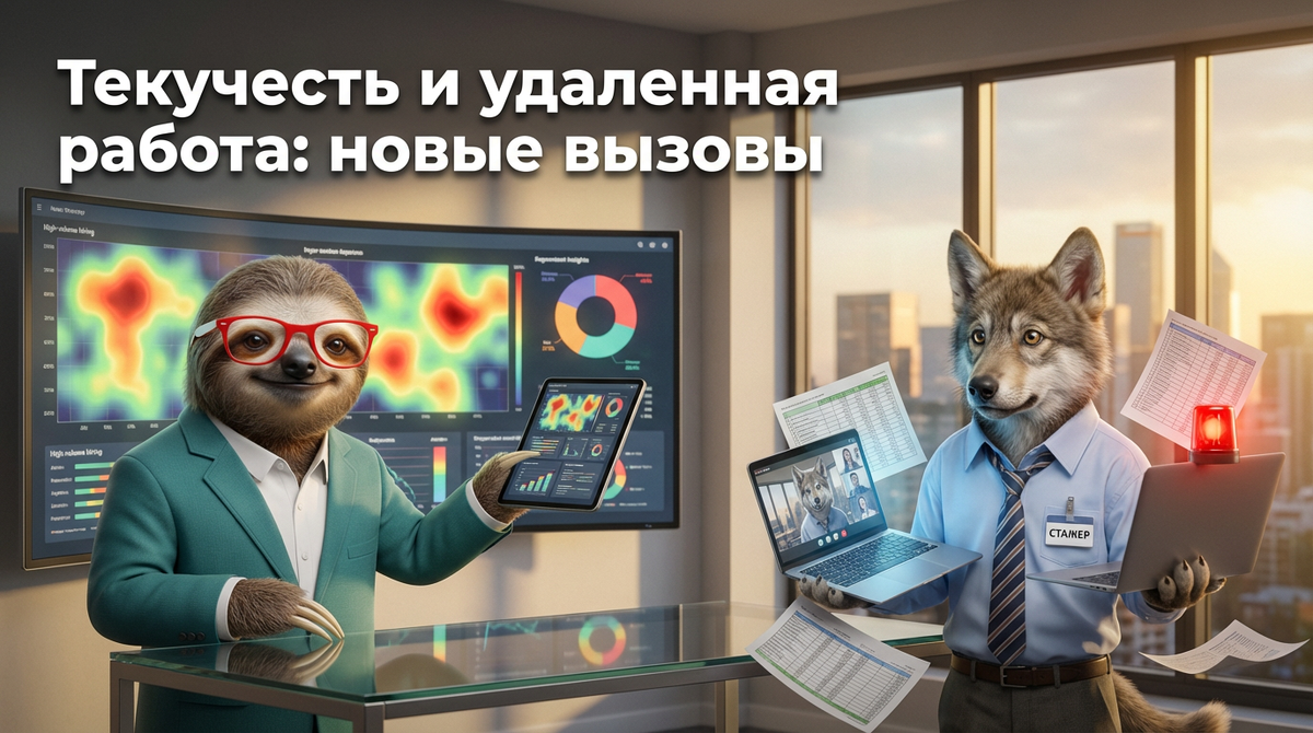 Текучесть и удаленная работа: новые вызовы