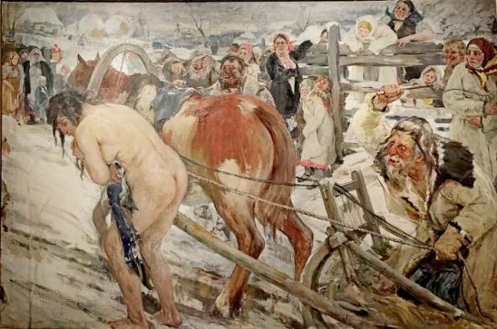 Александр Бучкури "Вывод". Источник изображения: сайт yandex.by/images