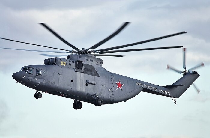 Ми-26 был самым быстрым транспортным вертолетом своего времени