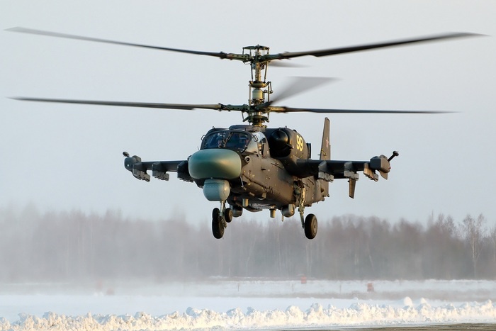 Ка-52 «Аллигатор» поступил на вооружение в 2011 году