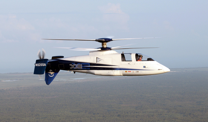 Sikorsky X2 впервые взлетел в 2008 году