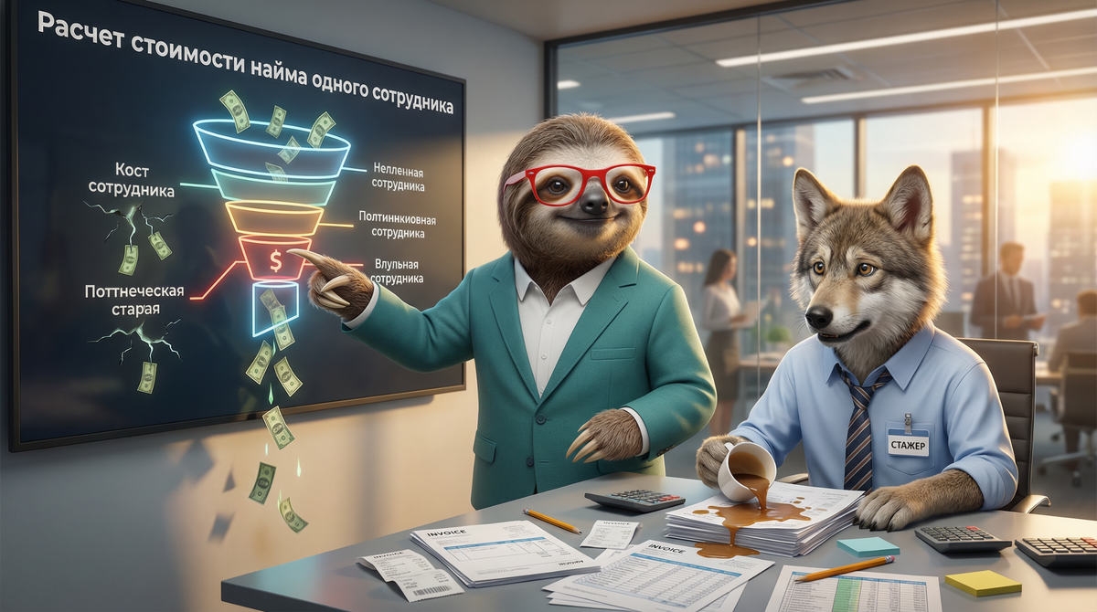Расчет стоимости найма одного сотрудника