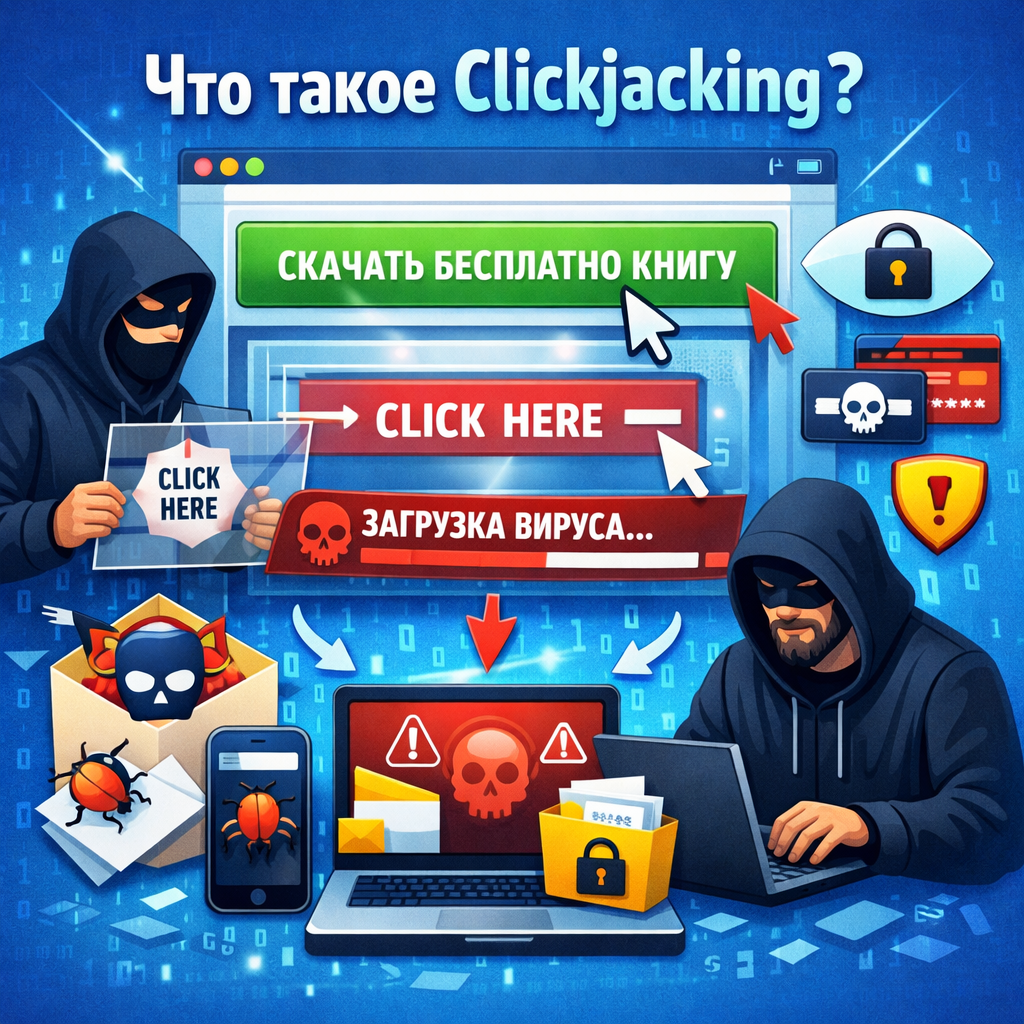 Clickjacking: Как избежать ловушек прозрачности в интернете