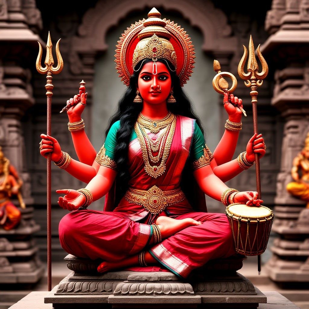 Мариамман по версии нейросети