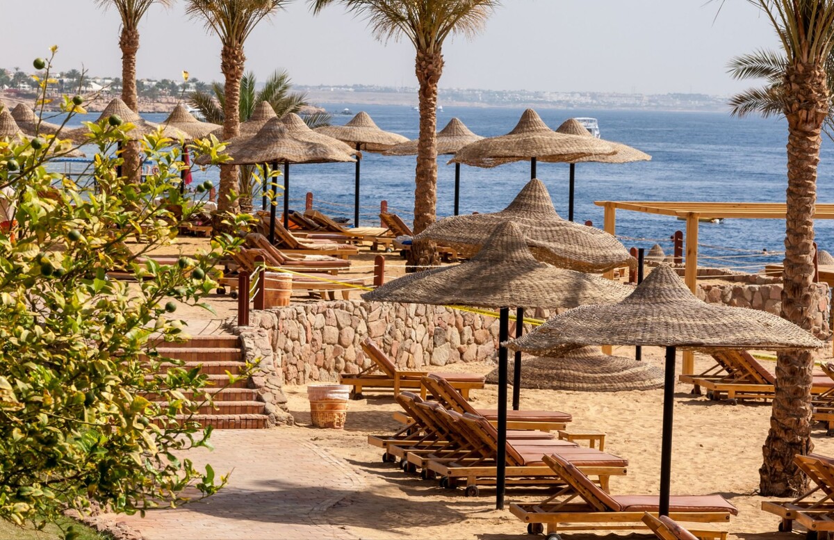 Пляж в Египте