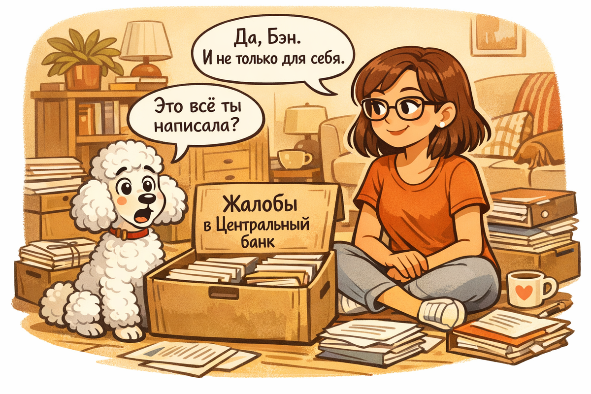 Я и сама писала жалобы в ЦБ и часто помогала знакомым