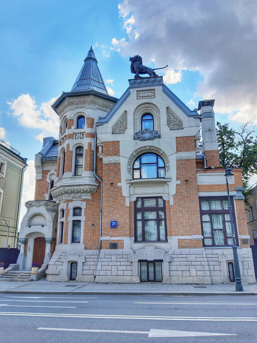 Особняки Москвы. Особняк Кекушевой на Остоженке — шедевр московского модерна Льва Кекушева.