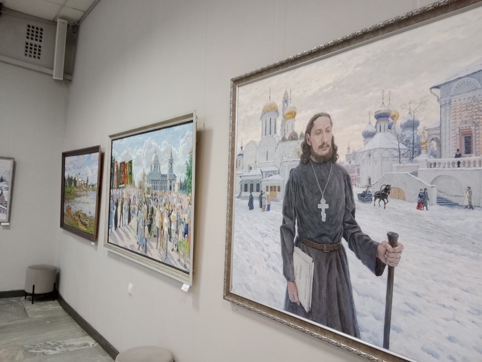    Экспозиция работ Романа Биценко доступна вплоть до 15 января Светлана ВОЛКОВА