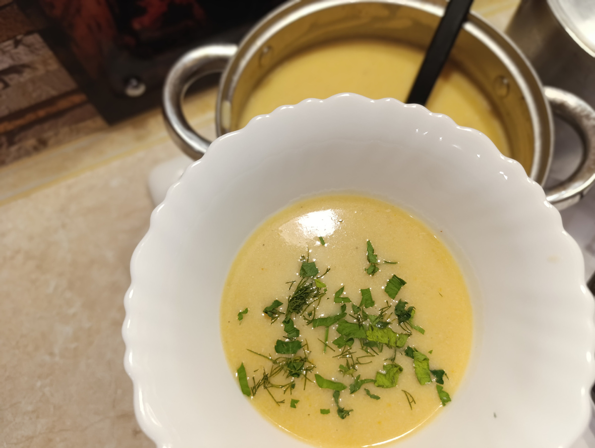 Суп-пюре куриный 🤗