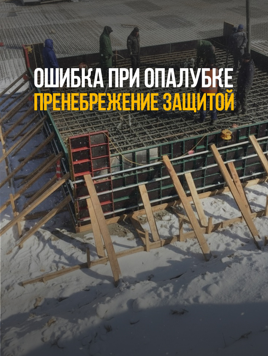 Пренебрежение защитой торцов арматуры.