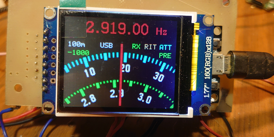 Синтезатор частоты для трансивера.