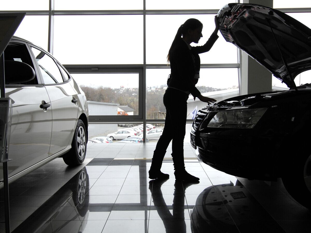    #Работа автосалона© РИА Новости . Михаил Мордасов