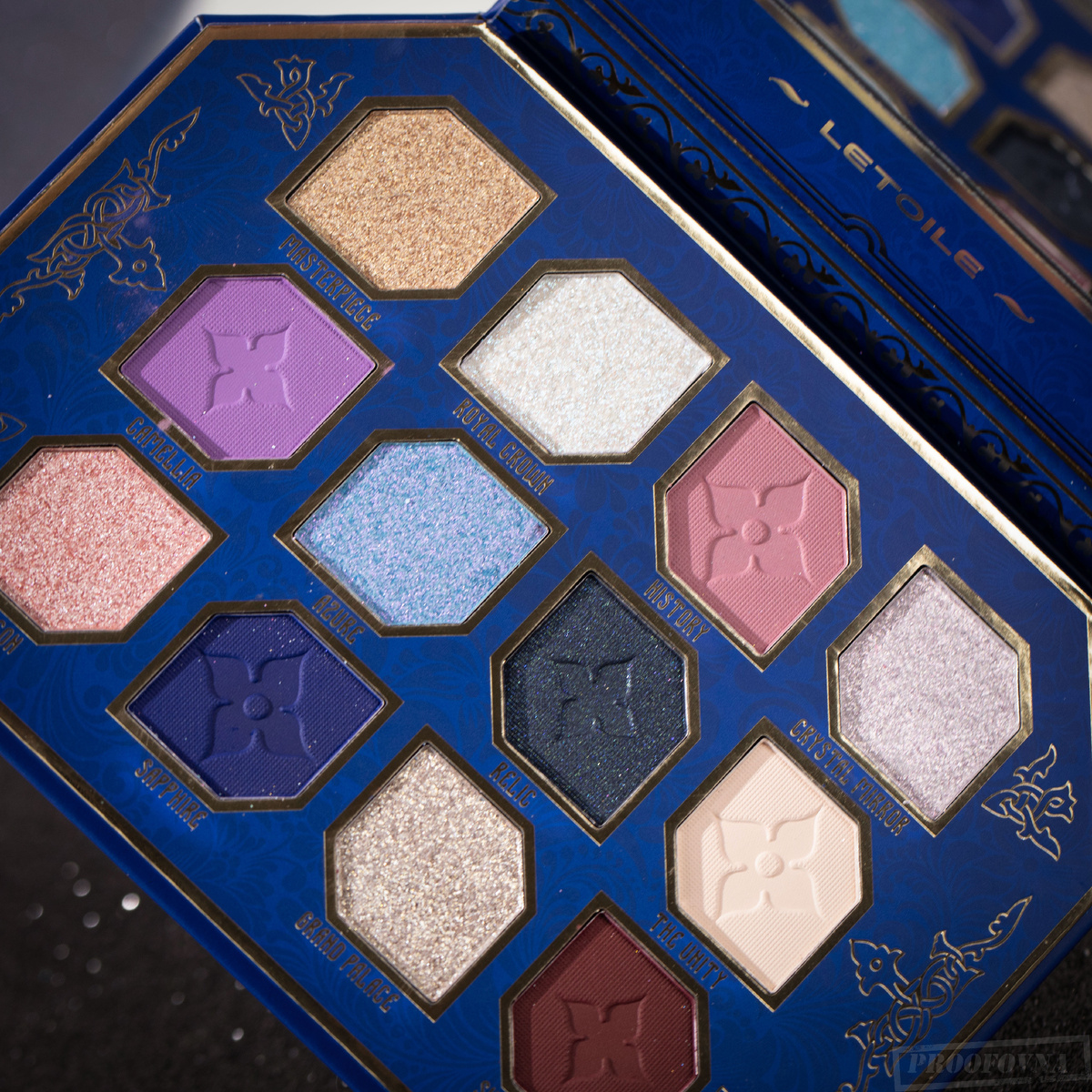 Палетка теней Diamond Chamber Russie, Лэтуаль