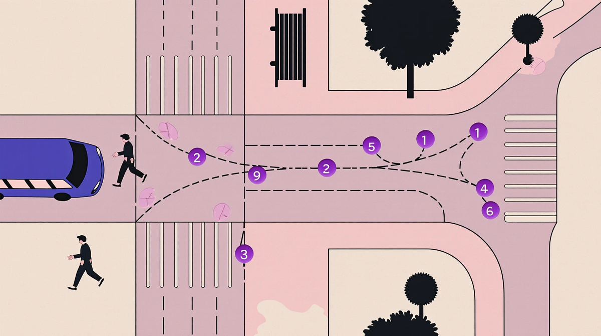 разветвленная сеть путей-маршрутов