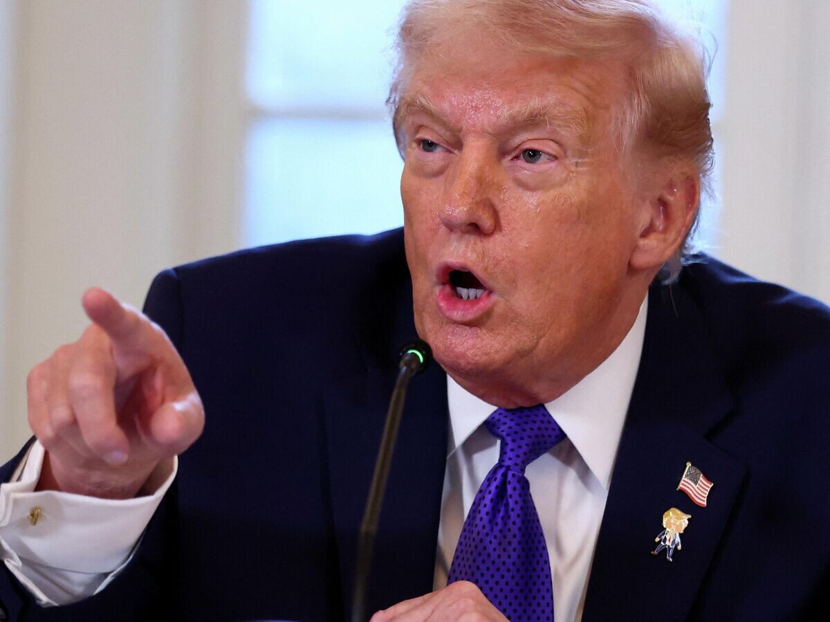    Президент США Дональд Трамп во время встречи с главами американских нефтегазовых компаний в Белом доме в Вашингтоне | © REUTERS / Kevin Lamarque