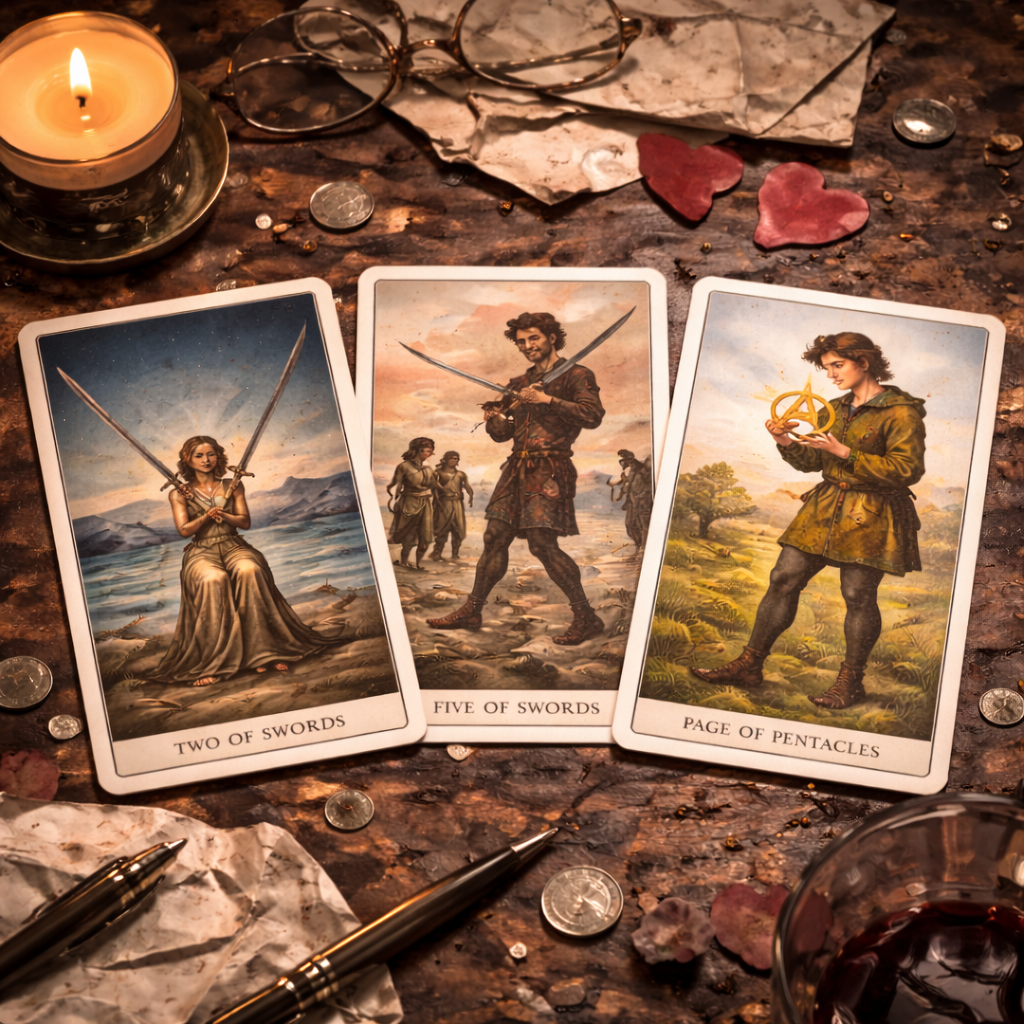 Ответ - в трёх картах Таро.