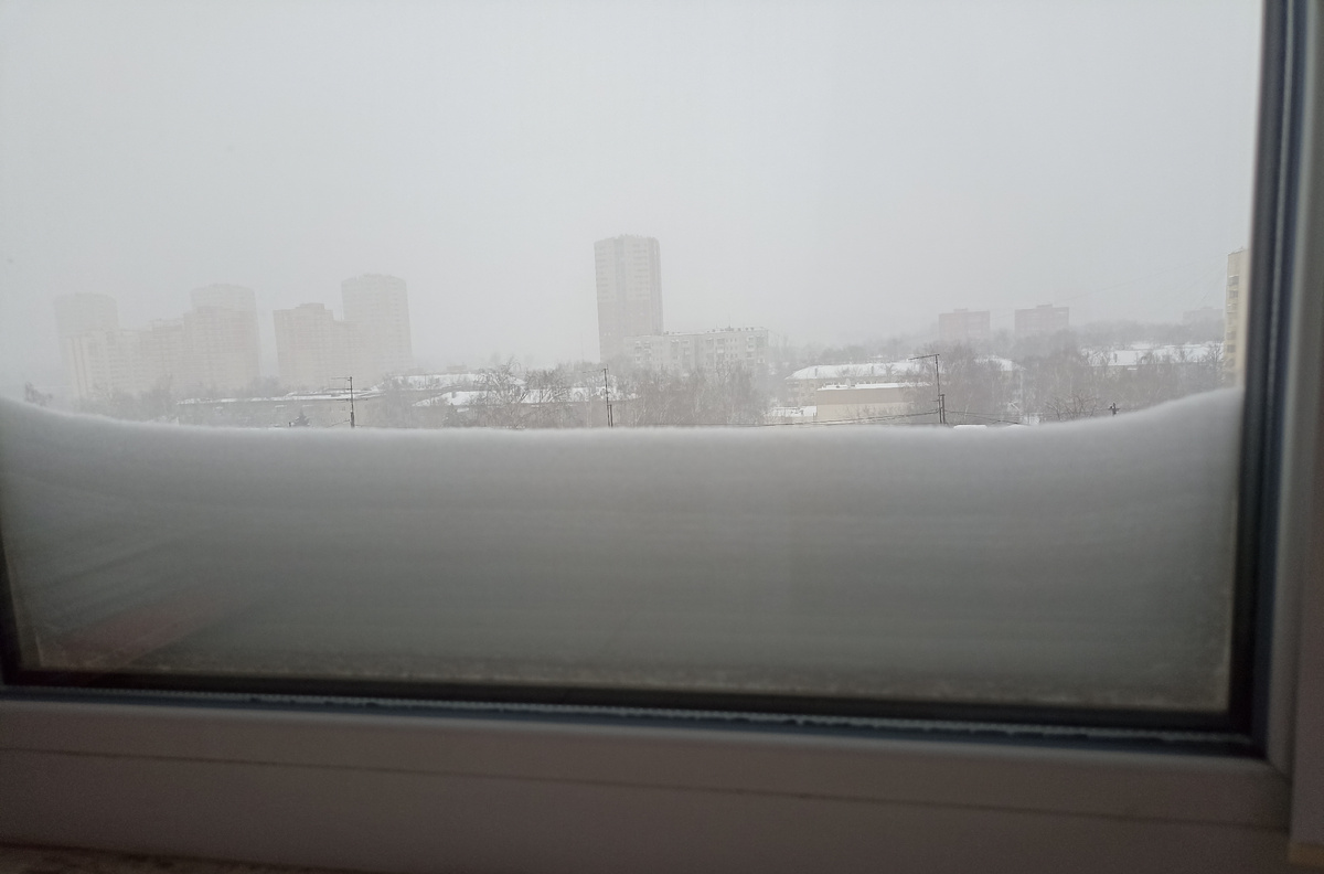 Столько снега намело! 