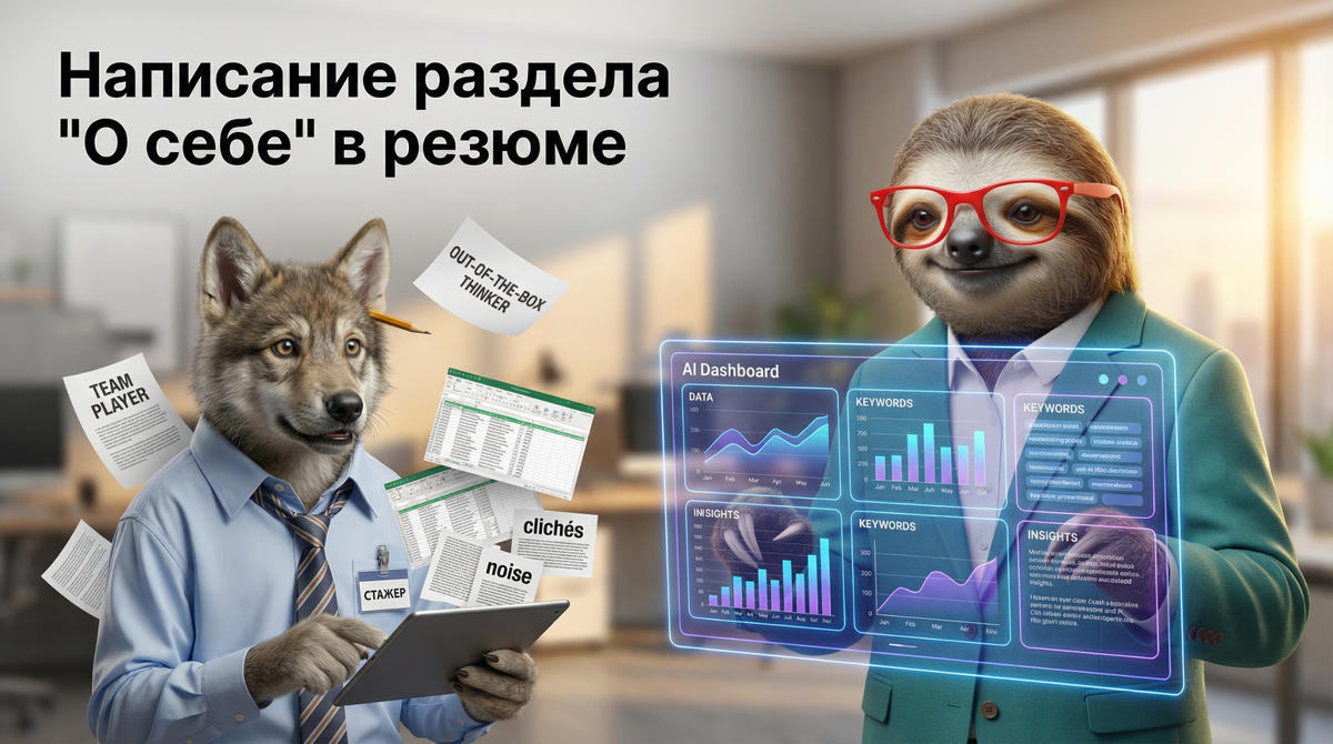 Написание раздела \О себе\" в резюме"