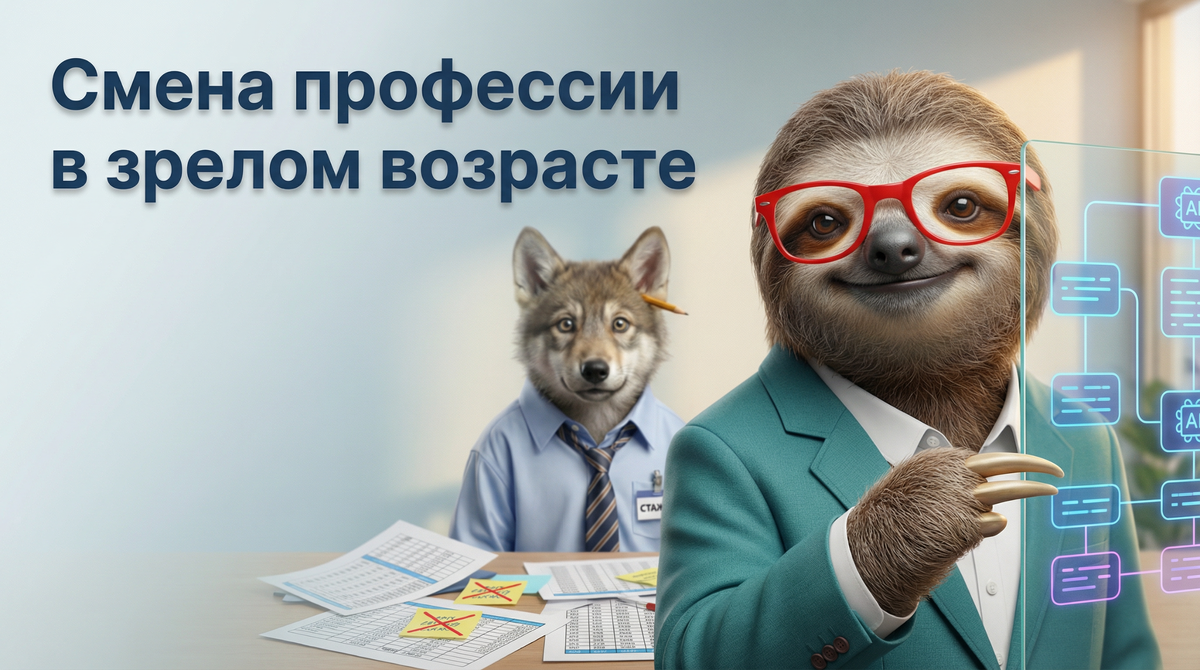 Смена профессии в зрелом возрасте