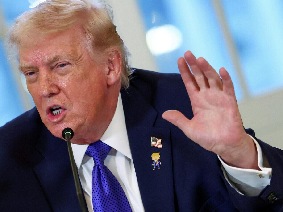    Президент США Дональд Трамп во время встречи с главами американских нефтегазовых компаний в Белом доме в Вашингтоне | © REUTERS / Kevin Lamarque