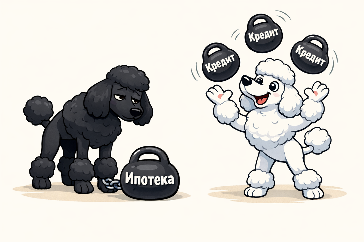 Оказывается не такое уж счастье эта ипотека