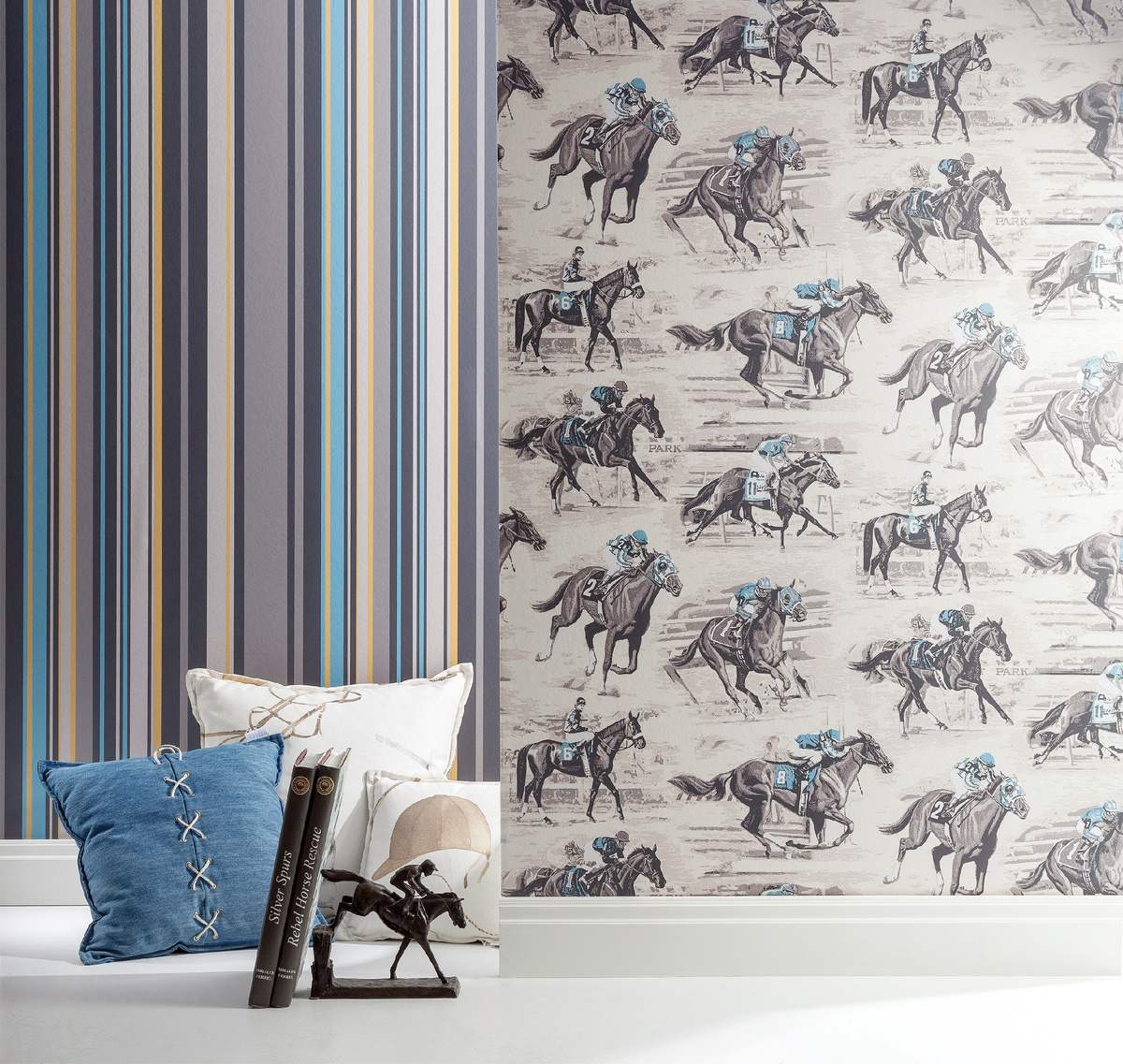 Настенные покрытия от фабрики «Лоймина». Коллекция Milassa Twins 