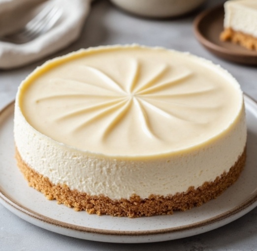 Сметанный чизкейк без выпечки 