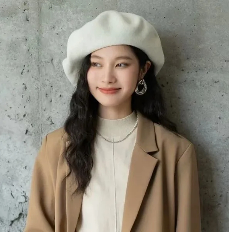 Берет oversize — ваша новая любовь. 