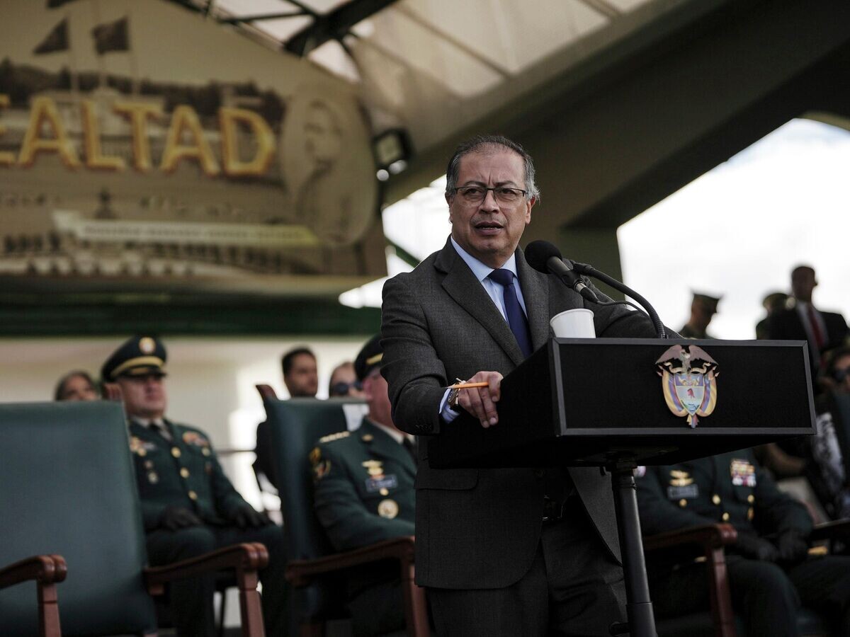    Президент Колумбии Густаво Петро | © AP Photo / Ivan Valencia