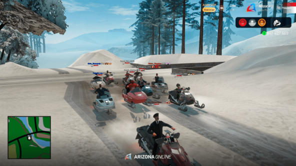 Игровые активности на Arizona Online