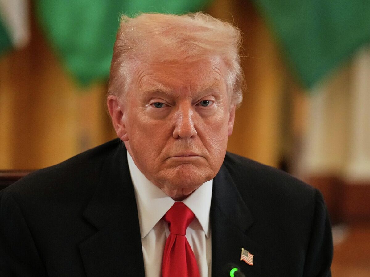    Президент США Дональд Трамп во время ужина с лидерами стран Центральной Азии | © AP Photo / Jacquelyn Martin