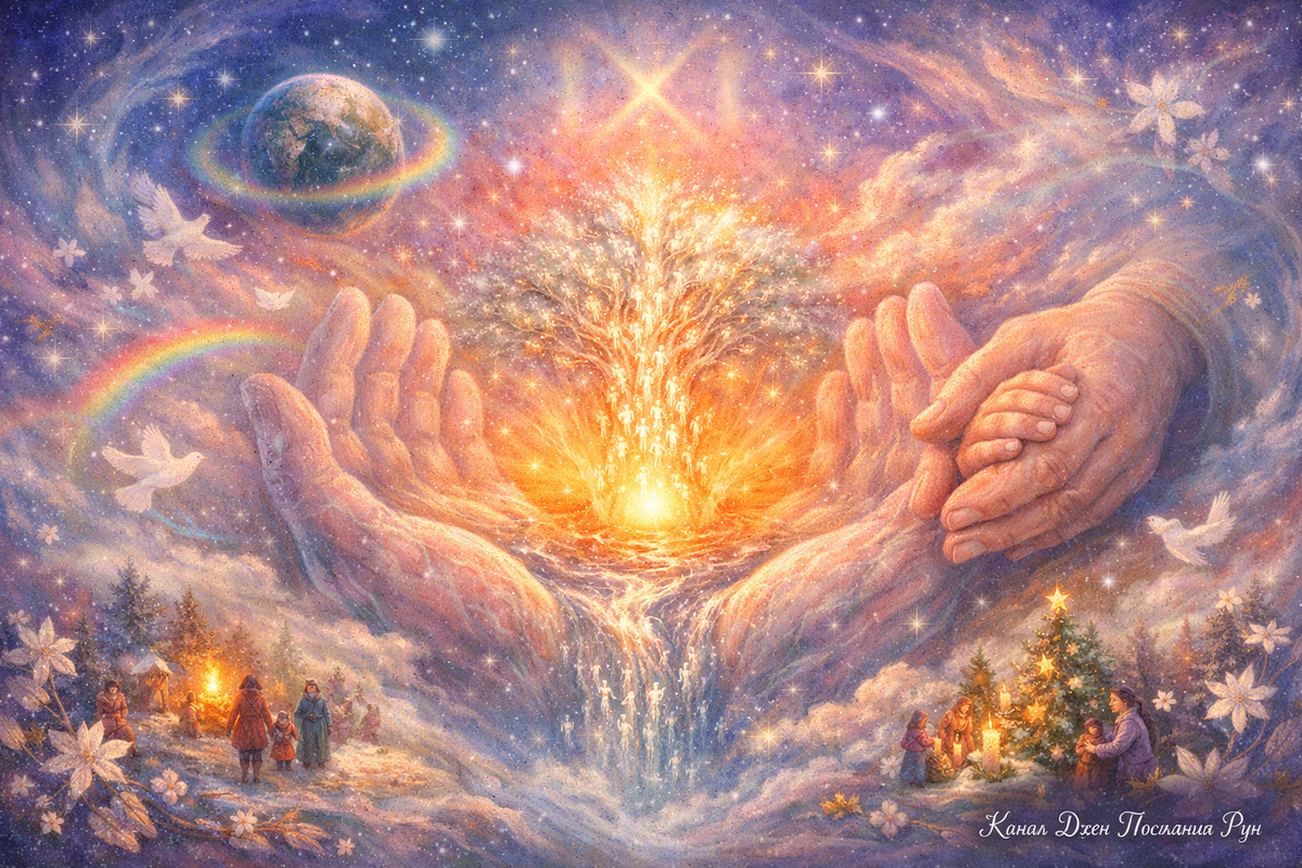 Старый Новый Год — второй порог судьбы. Расклад на рунах про Род: какие дары предков включатся сейчас и где Вас ждёт рассвет перемен (Дагаз). Гадание на рунах, подсказки духов рода, знаки и защита родовой силы. #руны #гаданиенарунах #раскладнарусах #род #предки #духирода #дагаз #старыйновыйгод