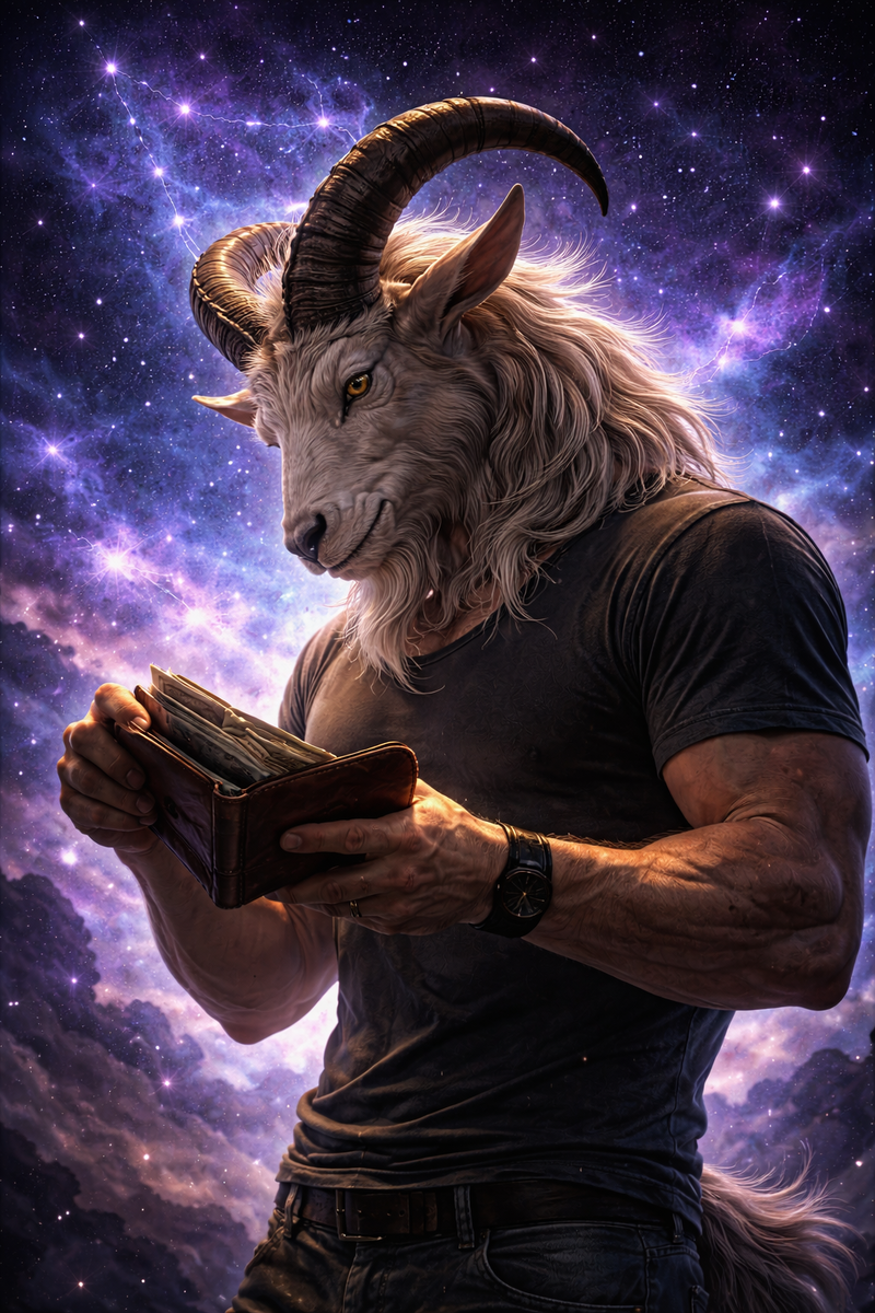 КОЗЕРОГИ: Получится ли легко привлечь деньги в середине января?