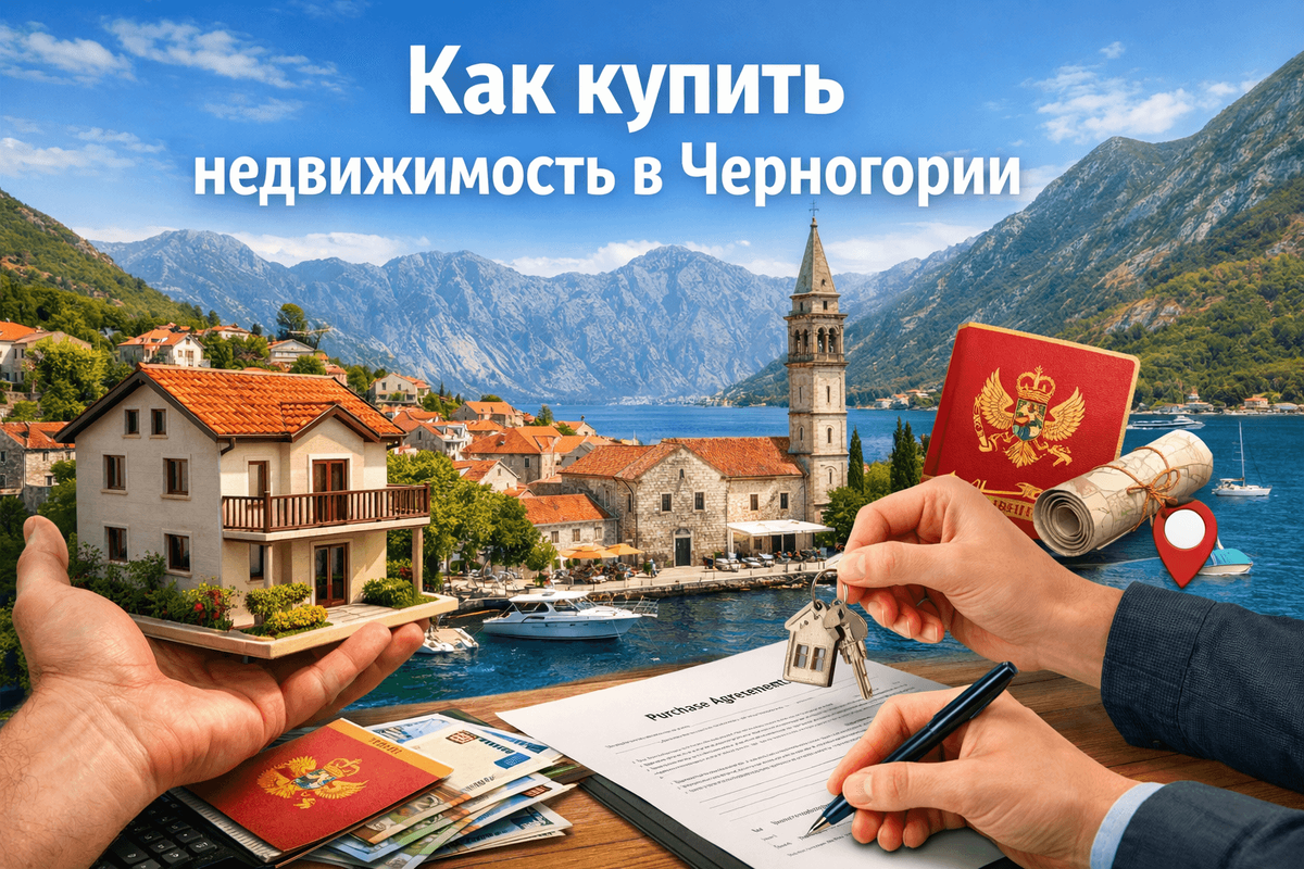 Рынок недвижимости Черногории в 2026 году