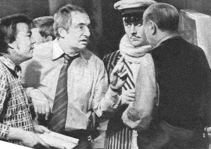 За кадром съемок