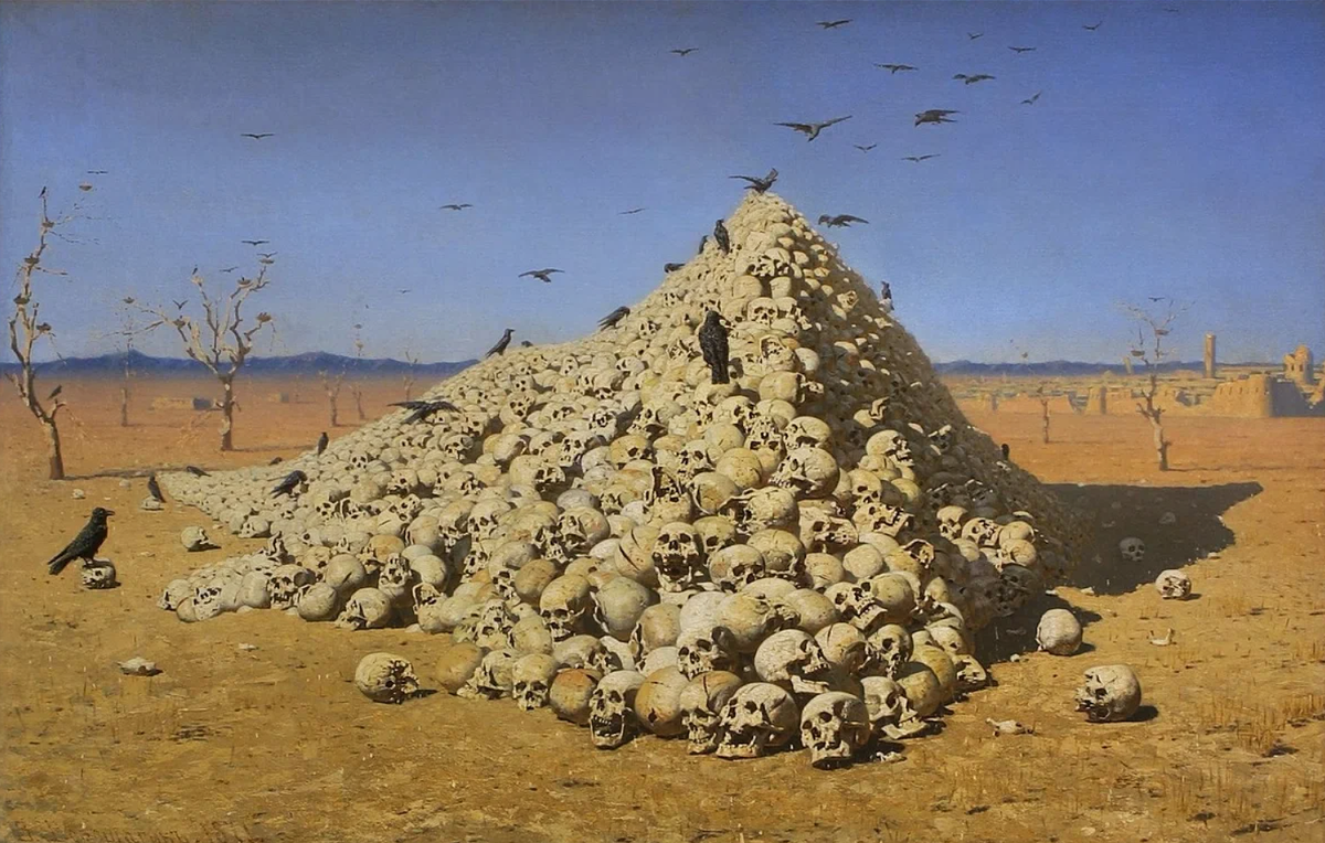 Апофеоз войны, худ. В. Верещагин