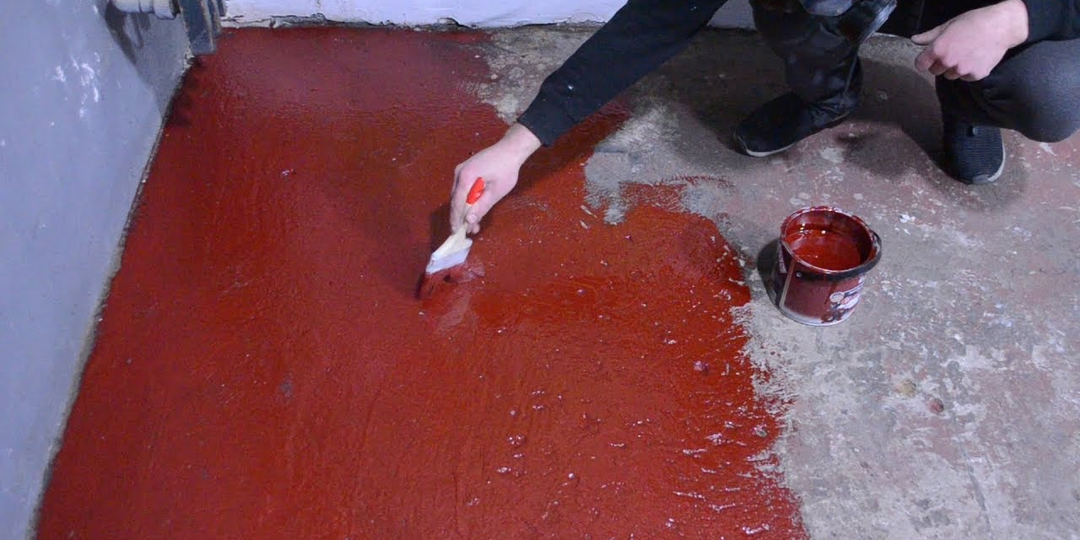 Простой способ, как обеспылить бетонный пол в гараже