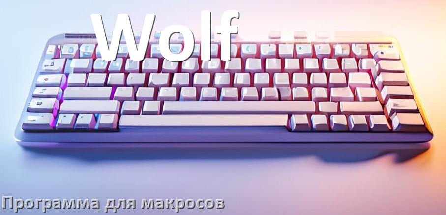 
Программа для макросов клавиатуры Wolf для создания и настройки в Windows 10 и 11