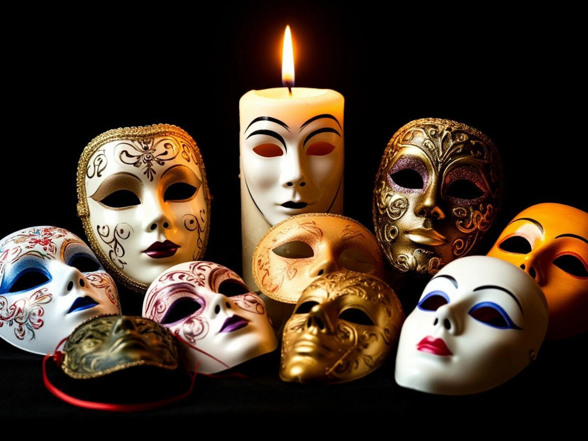 У  артиста неважно что на душе, какое настроение. Выходя на сцену он одевает маску и живет ролью.