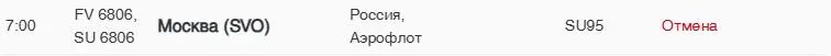    Фото: скрин онлайн-табло Пулково