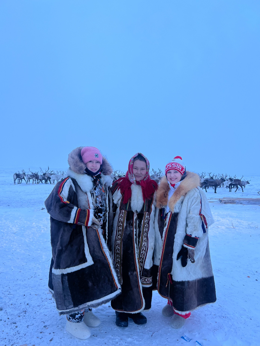 С чумработницей Варварой 