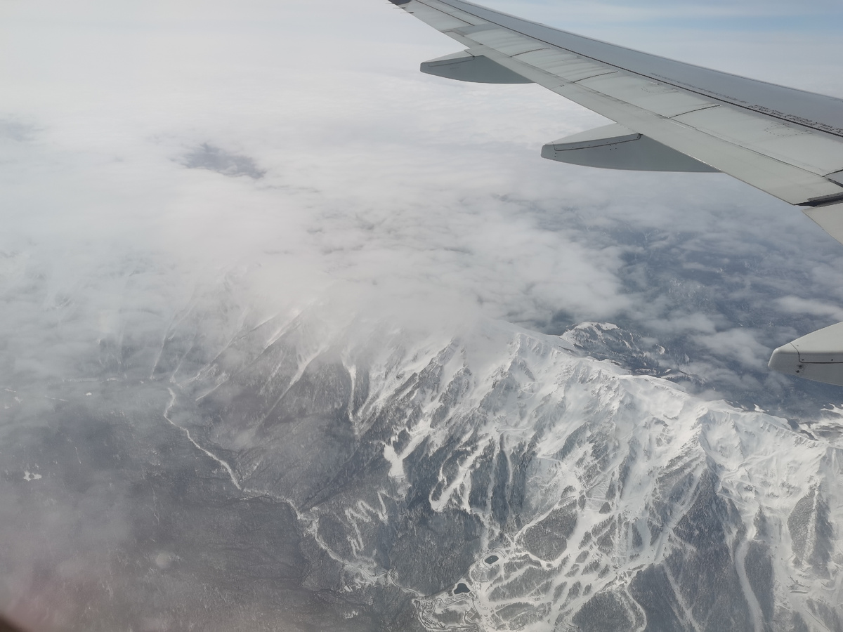 Вид из самолета