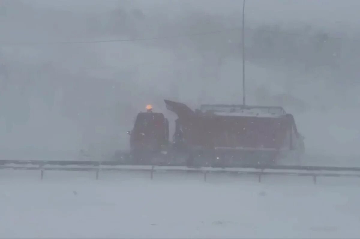    Видимость на объездной упала до нуля.