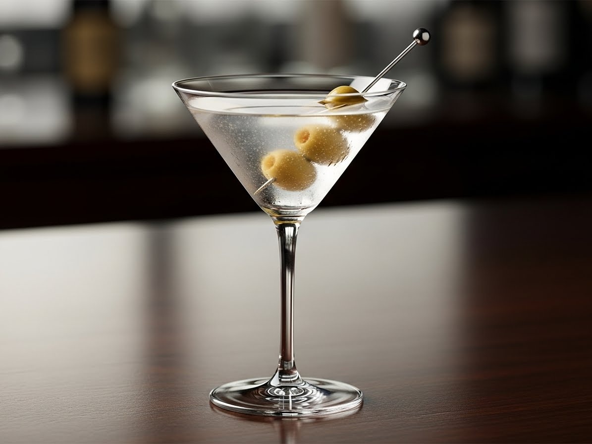 Коктейль водка мартини 