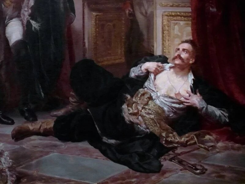 Тадеуш Рейтан. Фрагмент картины Я. Матейко «Рейтан. Упадок Польши»