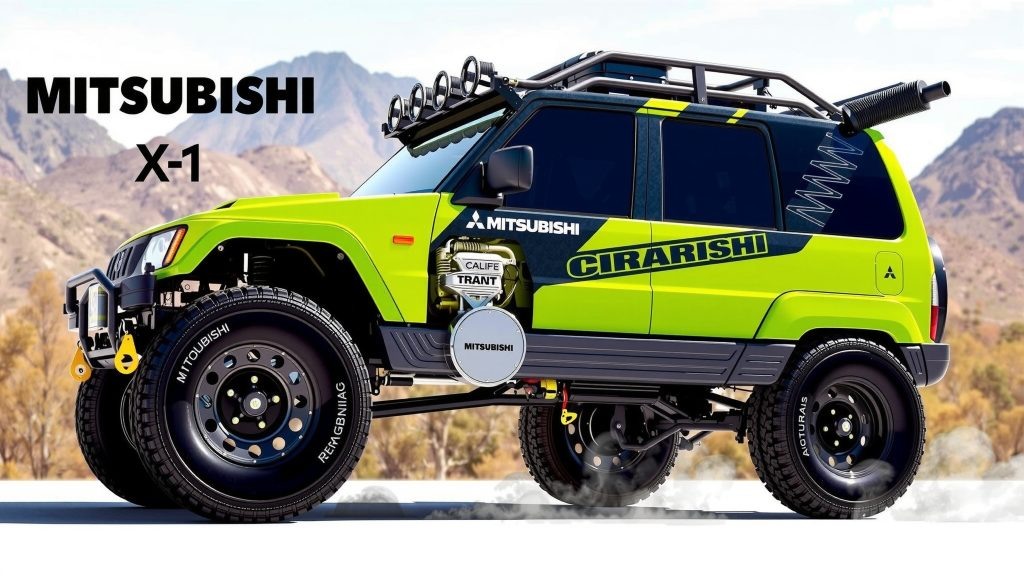    Как Mitsubishi X-1 до 160 лошадиных сил стал внедорожником