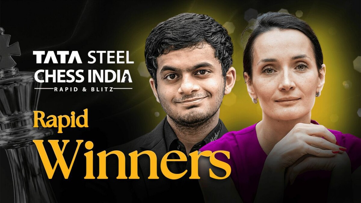 Нихал Сарин и Екатерина Лагно победили в Tata Steel Chess India 2026 по рапиду.