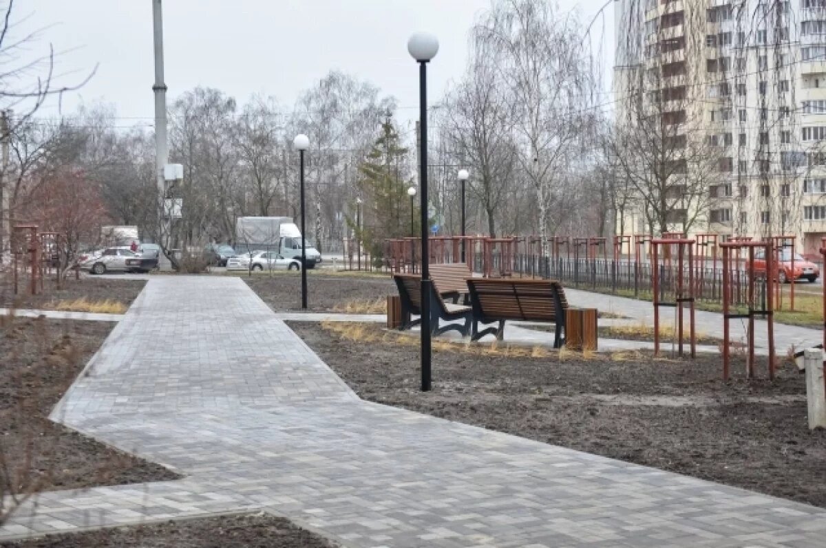    В 2026 году в Белгородской области благоустроят 30 общественных пространств