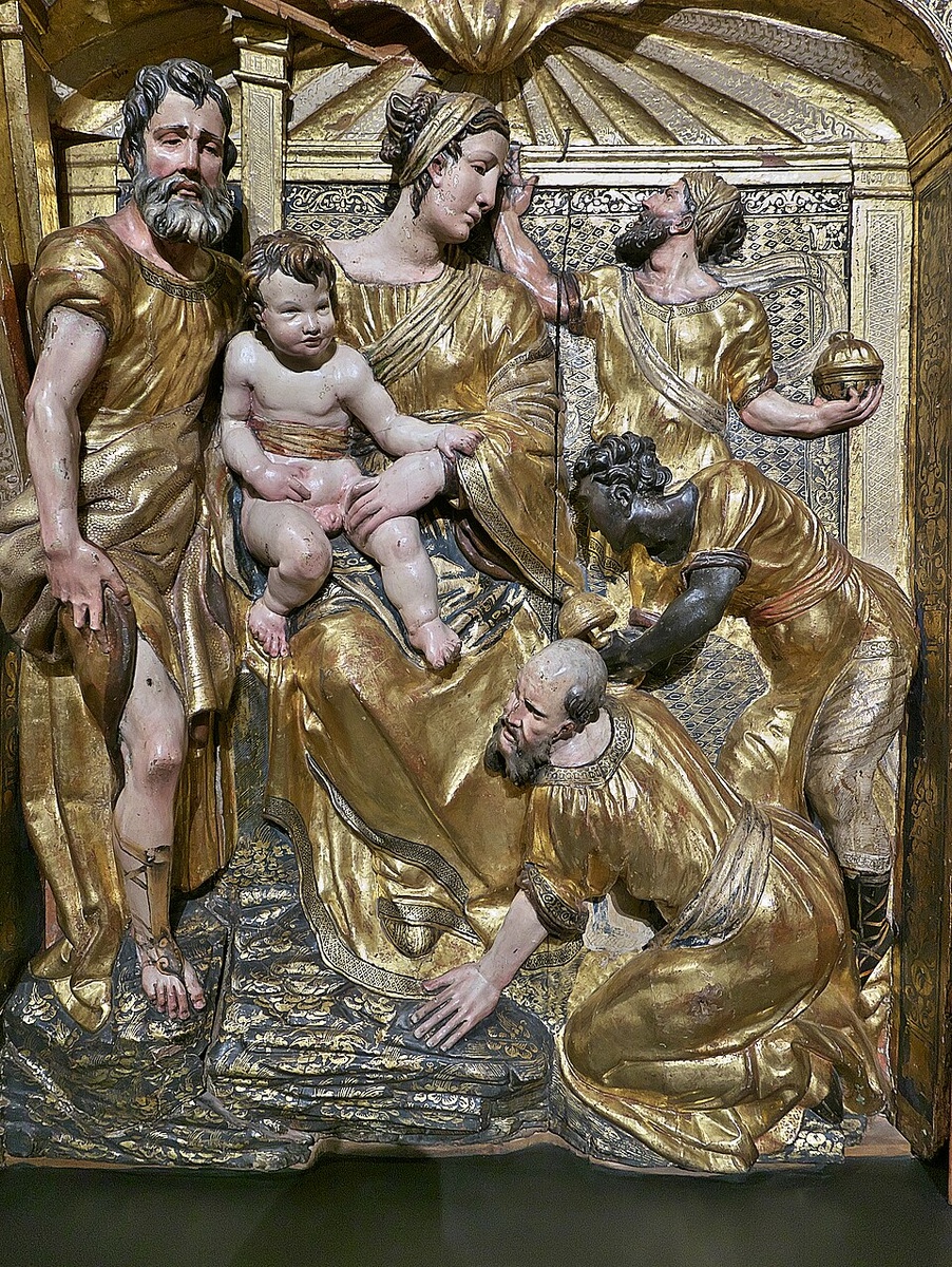 Поклонение волхвов, Алонсо Берругете: Jl FilpoC, CC BY-SA 4.0 <https://creativecommons.org/licenses/by-sa/4.0>, via Wikimedia Commons 